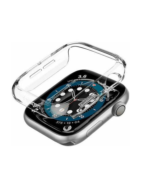 Spigen Thin Fit CC Πλαστική Θήκη σε Διάφανο χρώμα για το Apple Watch 44mm Spigen Thin Fit CC Πλαστική Θήκη σε Διάφανο χρώμα για το Apple Watch 44mm