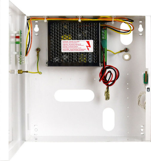 Pulsar Τροφοδοτικό Κουτί Συστημάτων CCTV 13.8V 2A Λευκό HPSB2512B