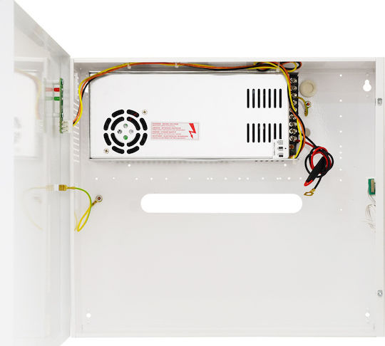 Pulsar Кутия за захранване на CCTV Системи 27.6V 10A White HPSB10A24C
