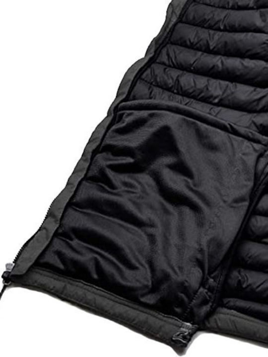 Powder Pass Sleeveless Jacket Puffer Black