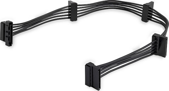 StarTech 15-Pin Sata - 15-Pin Sata Cable 0.4m Μαύρο PYO4SATA