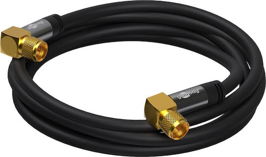 Goobay Satellite Cable F-Connector male - F-Connector male 3m (70578)