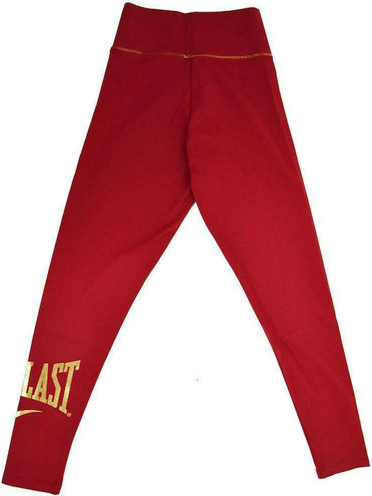 Everlast Training Γυναικείο Μακρύ Κολάν Ψηλόμεσο Κόκκινο