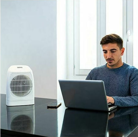 Cecotec Ready Warm 9870 Smart Force Αερόθερμο Μπάνιου Δαπέδου 2000W