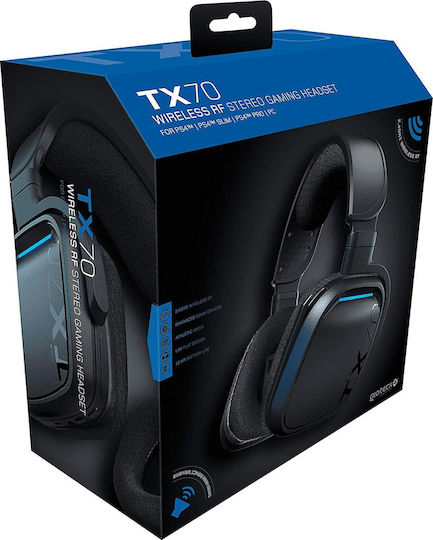 Gioteck TX70 Ασύρματο Over Ear Gaming Headset με σύνδεση Bluetooth