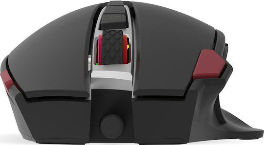 Krux Fuze Pro RGB Gaming Ποντίκι 12000 DPI Μαύρο