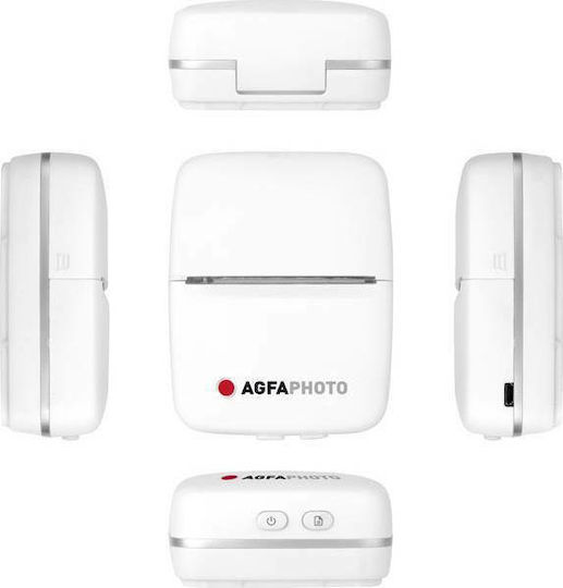 AgfaPhoto Agfa RealiPix Pocket P Thermal Photo Printer with WiFi and Bluetooth
