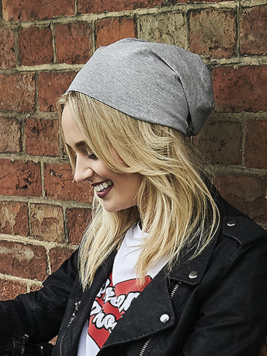 B368 Γυναικείος Beanie Σκούφος Heather Grey