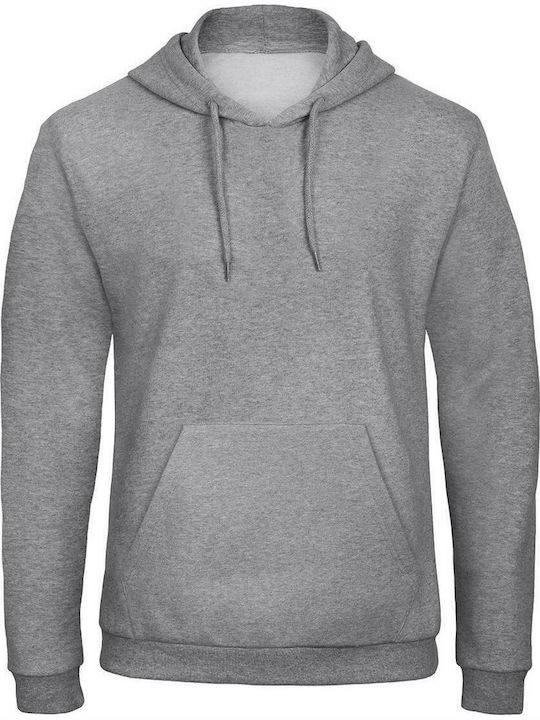 B&C ID.203 50/50 Men's Long Sleeve Promotional Sweatshirt Gray