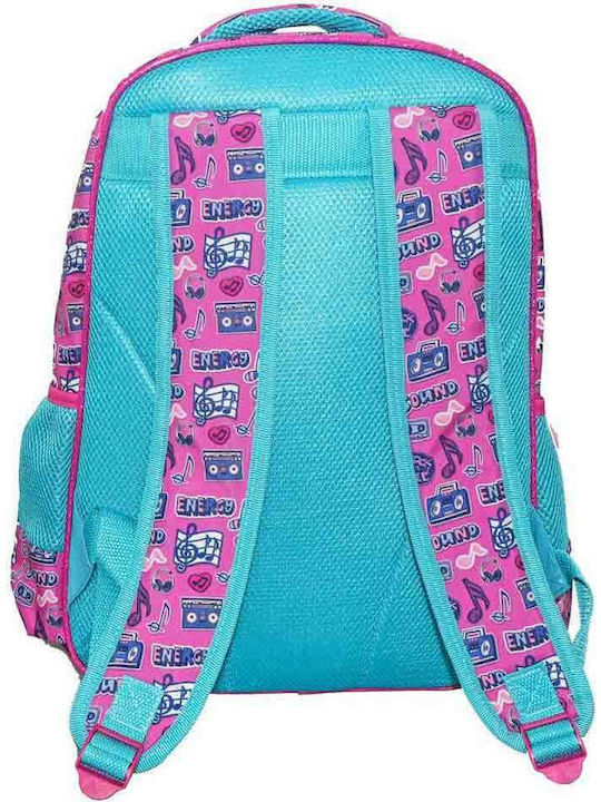 Diakakis Winx 32x18x43cm Bag Backpack Pink 25Liters