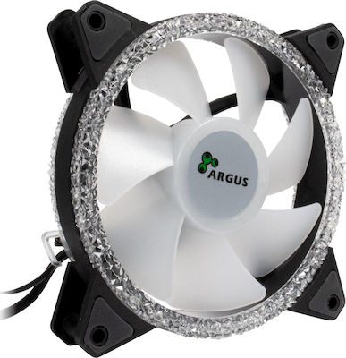 Inter-Tech Argus RS-071 RGB 120mm 4-Pin PWM Case Fan