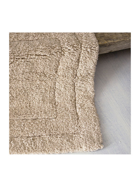 Rythmos Bath Mat Cotton Senna 120-105-1802 Beige 02 50x80cm