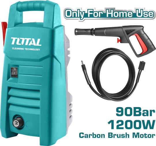 Total Pressure Washer Electric 1200W with Pressure 90bar TGT11306