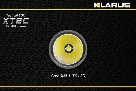 Klarus Φακός LED IPX8 με Μέγιστη Φωτεινότητα 470lm