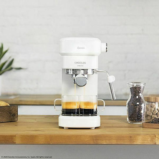 Cecotec Cafelizzia 790 Automatic Espresso Machine 1350W Pressure 20bar White