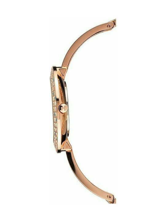 Jacques Lemans Uhr mit Rose Gold Metallarmband 1-2063B