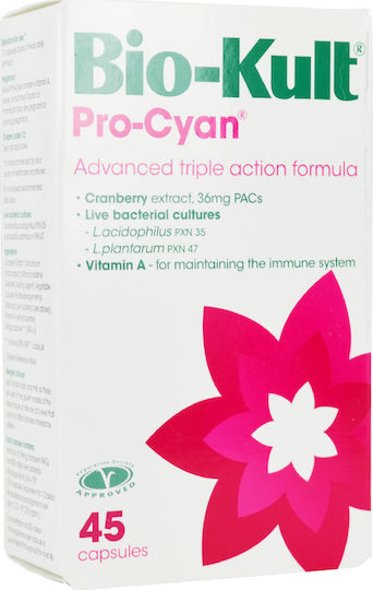 Bio-Kult Pro-Cyan Συμπλήρωμα με Προβιοτικά 45 κάψουλες