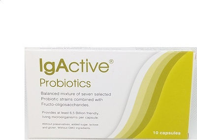 IgActive Probiotics cu Probiotice și Prebiotice 10 capace