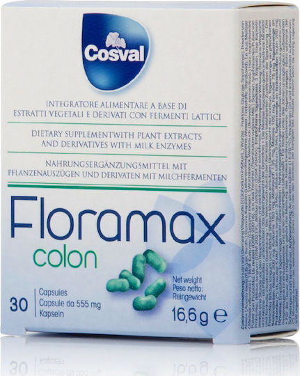 Cosval Floramax Colon mit Probiotika und Präbiotika 30 Mützen