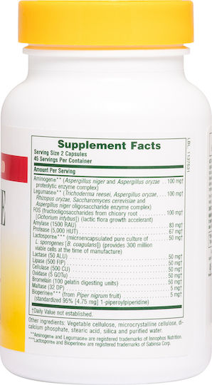 Nature's Plus Acti Zyme Gluten Free 90 veg. caps