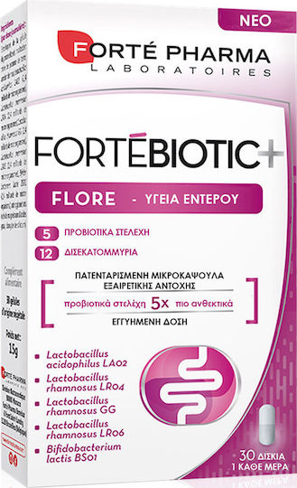 Forte Pharma ForteBiotic Flore Probiotics 30 caps