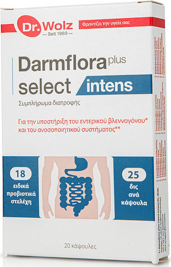 Dr. Wolz Darmflora Plus Select Intens Probiotice 20 capace