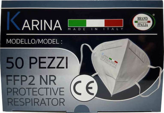 Brand Italia Karina L4 4ply NR Μάσκα Προστασίας FFP2 σε Φούξια χρώμα 50τμχ