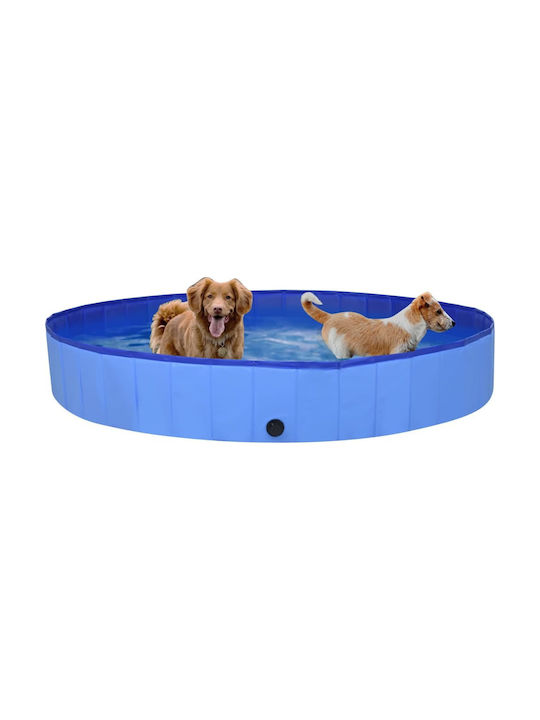vidaXL Piscină Pentru Câini Mică 30 cm Albastră