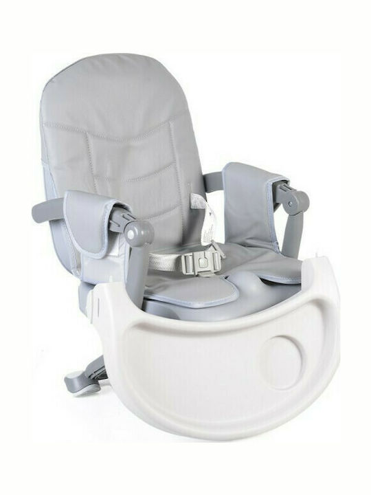 Cangaroo Portable Plastic Booster Seat for Chair Kiwi Grey