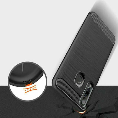 Hurtel Silicone Back Cover Black (Honor 20 lite / 20eHonor 20 Lite)