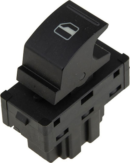 NTY Car Window Switch for Seat Mii Skoda Citigo Volkswagen Up 6pin Black