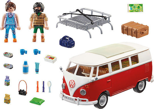 Easter Candle with Toys Volkswagen Bulli: Camping Bus for 5+ Years Playmobil