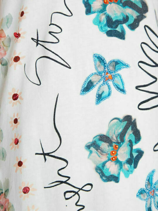 Esther Children's Dress Short Sleeve White