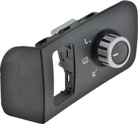 NTY Car Mirror Switch for Volkswagen Caddy / Touran 2004 6pin Black