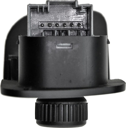 NTY Car Mirror Switch for Volkswagen Caddy / Touran 2004 6pin Black