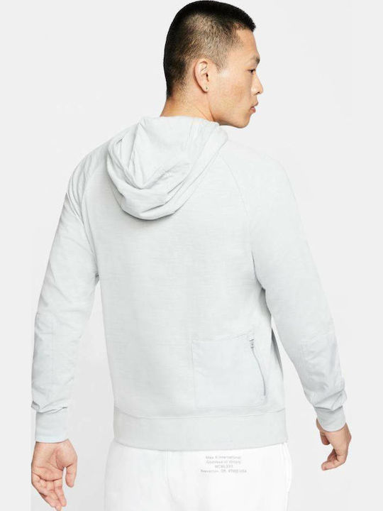 Nike NSW Lightweight FullZip Hoodie Ζακέτα Γκρι με Κουκούλα