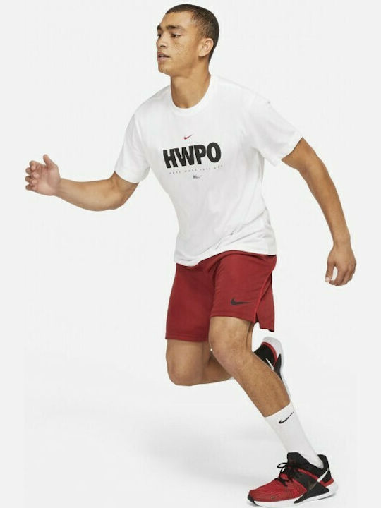 Dri-Fit HWPO Спортна тениска Бял