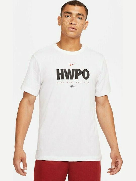 Dri-Fit HWPO Спортна тениска Бял