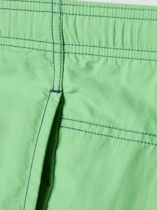 Solid Men's Swimwear Shorts Green