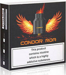 Fitcloud Condor Атомайзер за Електронни Цигари RDA Черно 104208