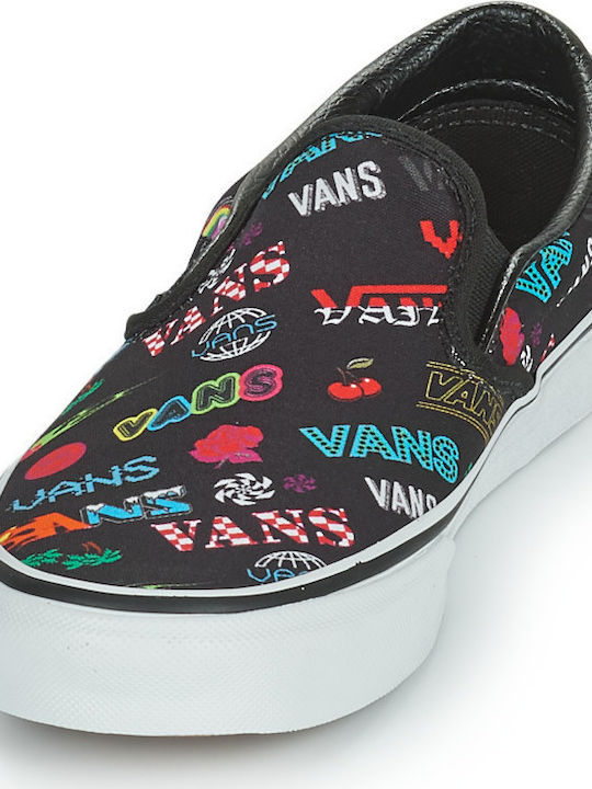 Disruptive Women's Canvas Slip-Ons Black