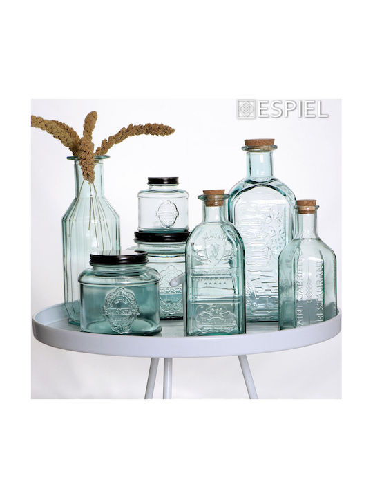 Espiel Μπουκάλι Γυάλινο με Φελλό Διάφανο 500ml
