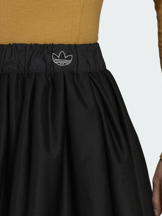 Originals Set mit Hoch tailliert Mini Rock Schwarz
