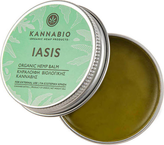 KannaBio Iasis Κεραλοιφή Κάνναβης 30ml