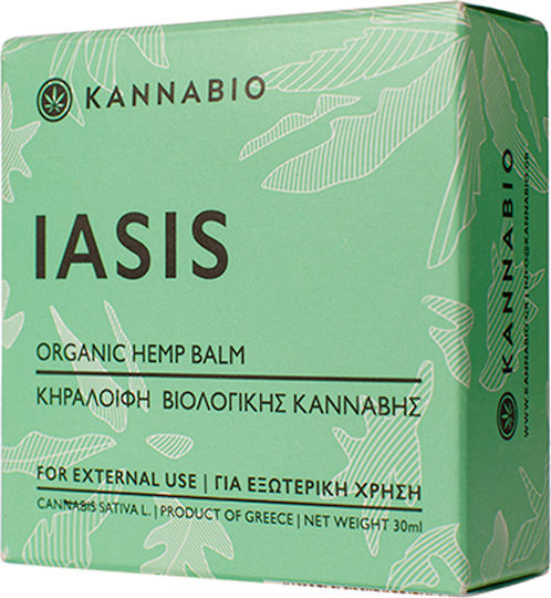 KannaBio Iasis Κεραλοιφή Κάνναβης 30ml