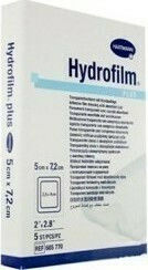 Hartmann Impermeabile și Sterilizate Plasturi Autoadezivi Hydrofilm Plus 7.2x5cm 5buc