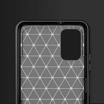 Hurtel Carbon Coperta din spate Silicon Albastru (Poco M3 / Redmi 9T)