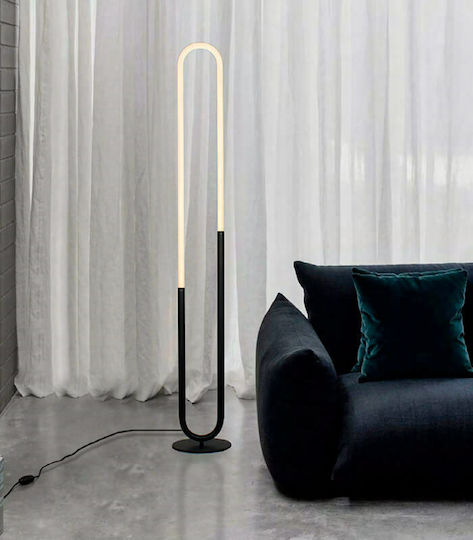 Viokef Girotondo LED Stehlampe H135cm. Schwarz
