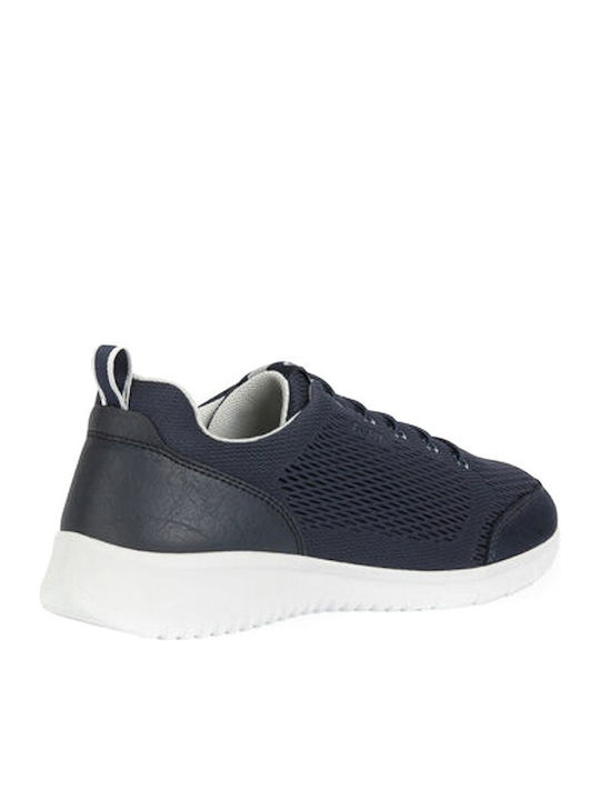 Geox U Monreale B Ανδρικά Sneakers Navy Μπλε