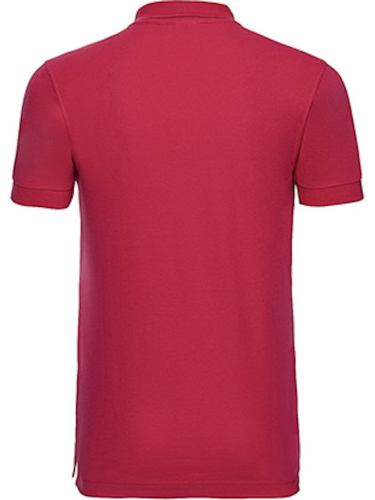 Russell Europe Men's Short Sleeve Promotional Blouse Classic Red